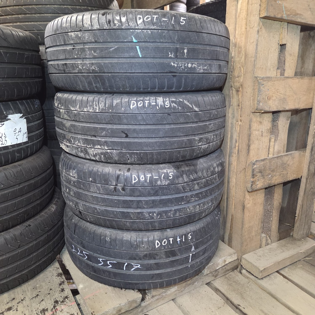 225/55R17 101W Michelin Primacy 3 Käytetty kesärengas 3,5-4mm DOT-15