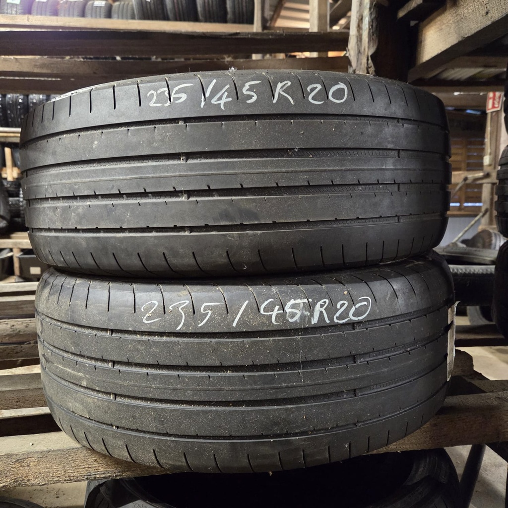 235/45R20 100V Goodyear Eagle F1 Asymmetric 3 SUV Käytetty kesärengas 4,5-5mm DOT-20 ja -22