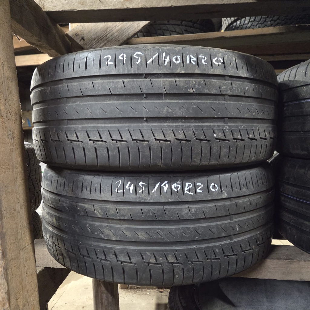 245/40R20 99V XL Continental PremiumContact 6 Käytetty kesärengas 3,5-4mm DOT-20 ja -22