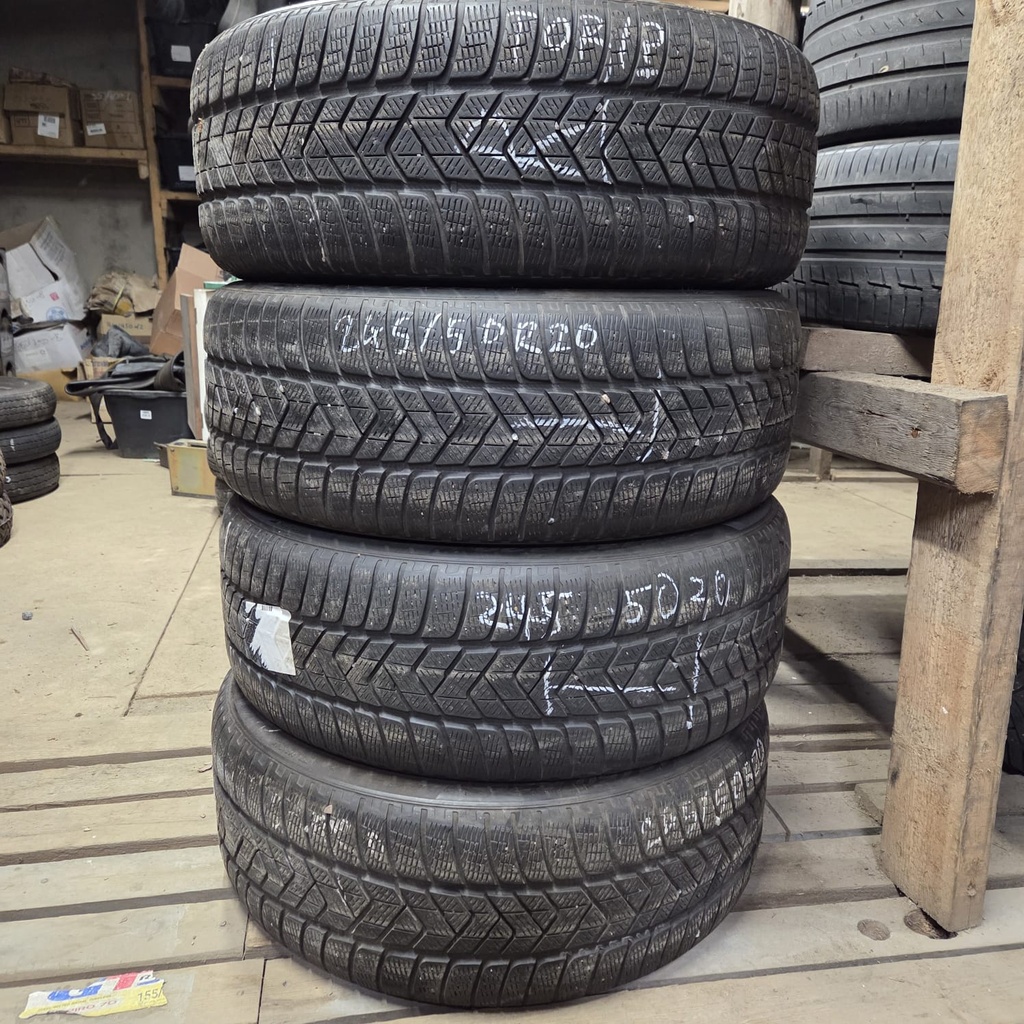 245/50R20 105H Pirelli Scorpion Winter Käytetty kitkarengas 5,5mm DOT-19 (torissa)
