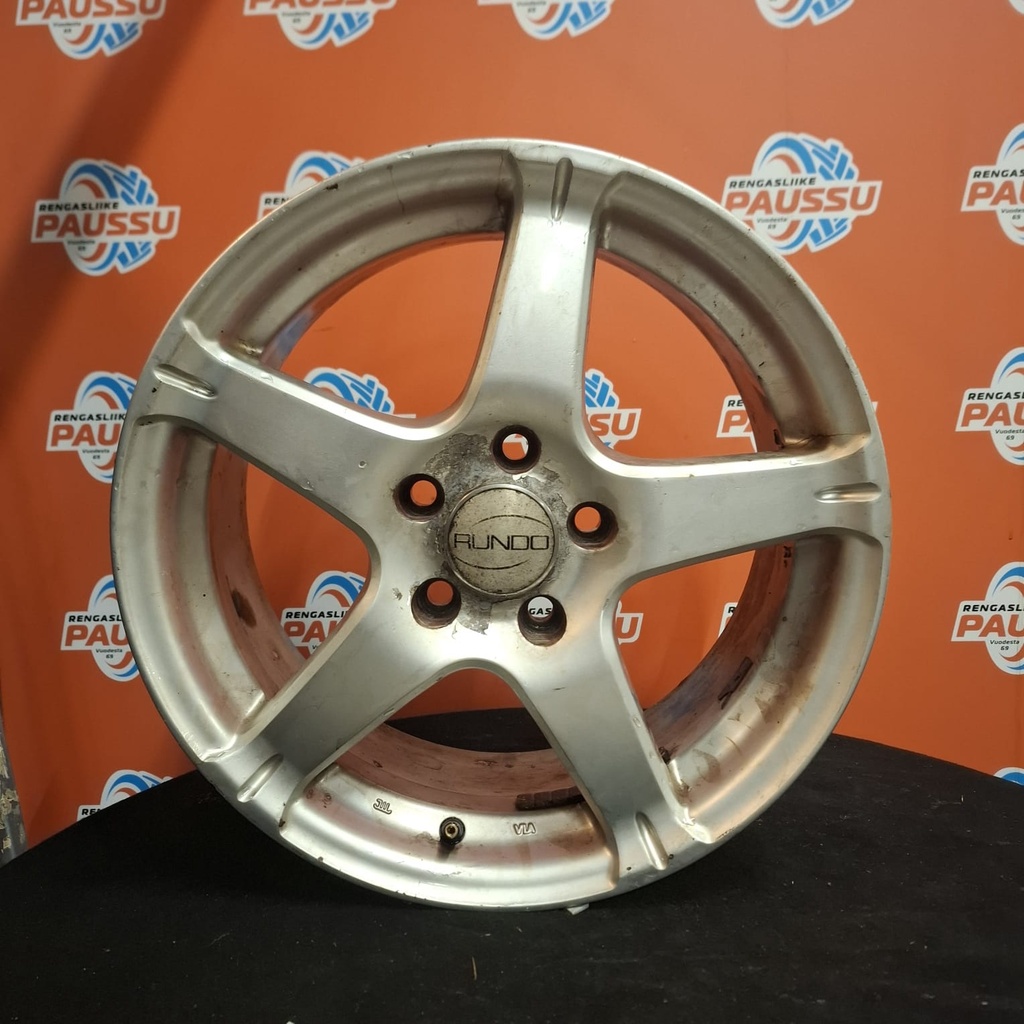 Käytetty RUNDO vannesarja 5x108 ET 45 KR 66,6 7x16"