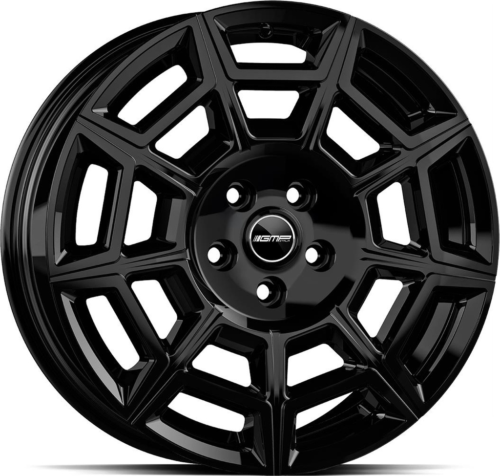 GMP PERVAN GLOSS BLACK 7.5x19 5/160 ET56 CB65.1