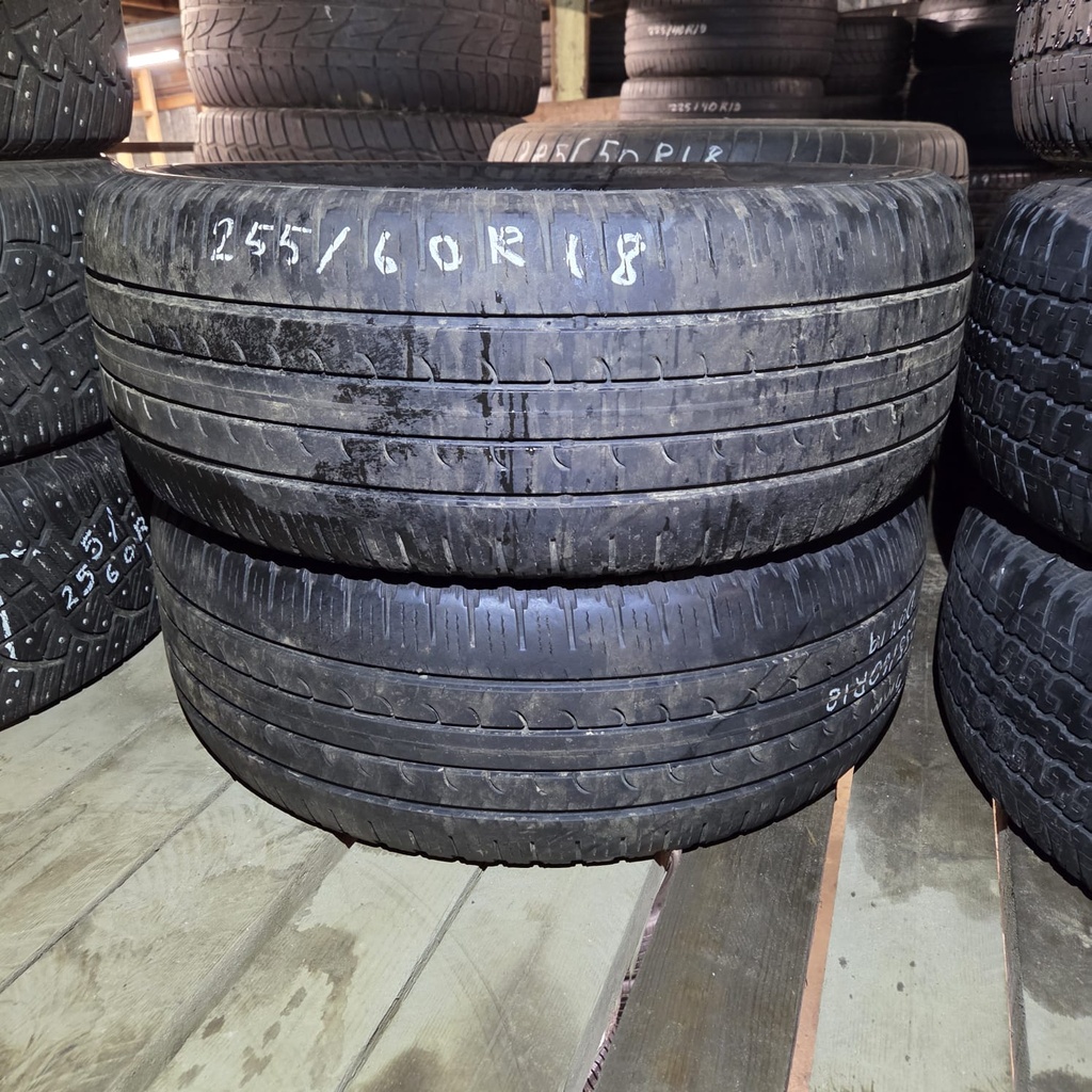 255/60R18 112V Gooyear EfficientGrip SUV Käytetty kesärengas 5-6mm DOT-19