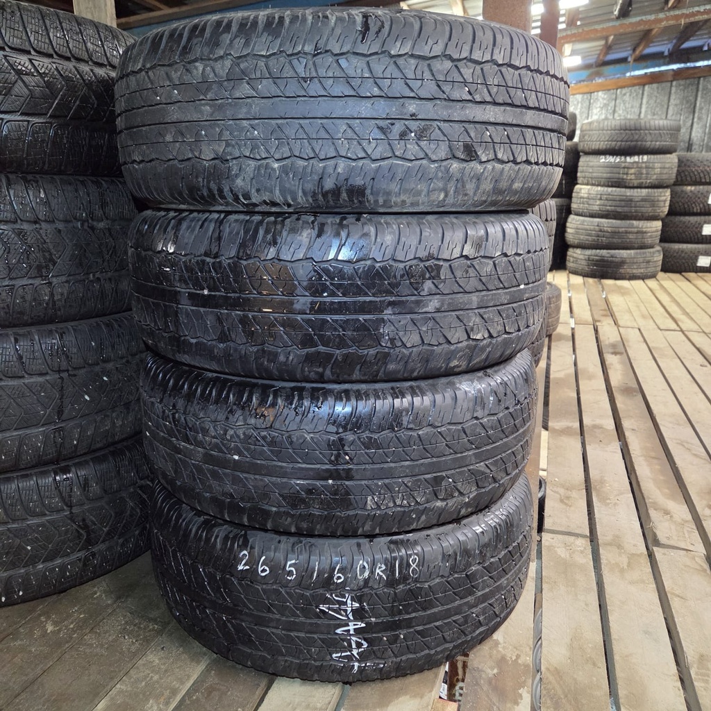 265/60R18 110H Dunlop Grandtrek AT20 Käytetty kesärengas 6mm DOT-19