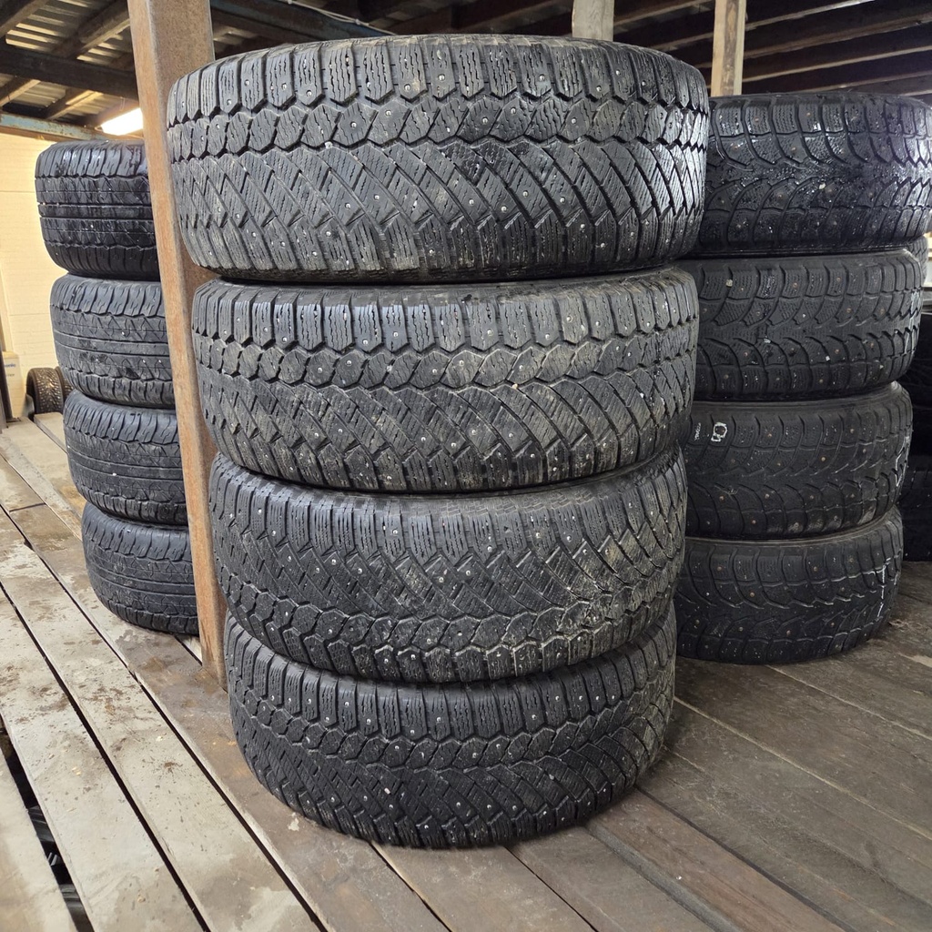 265/60R18 110T Continental IceContact Käytetty nastarengas 6,5mm DOT-10