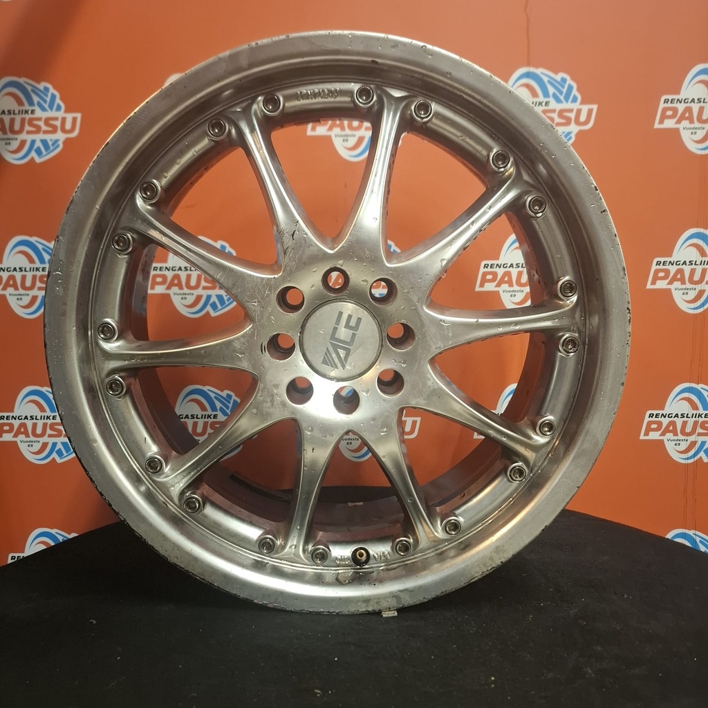 Käytetty vannesarja 4x100-108 ET 43 KR 73,1 7,5x17"