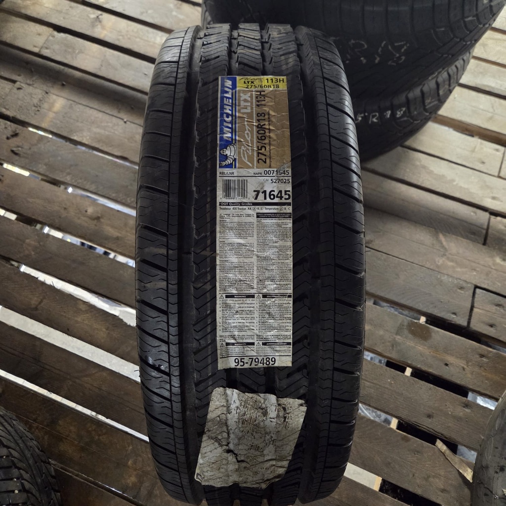 275/60R18 113H Michelin Pilot LTX Ajamaton kesärengas DOT-05