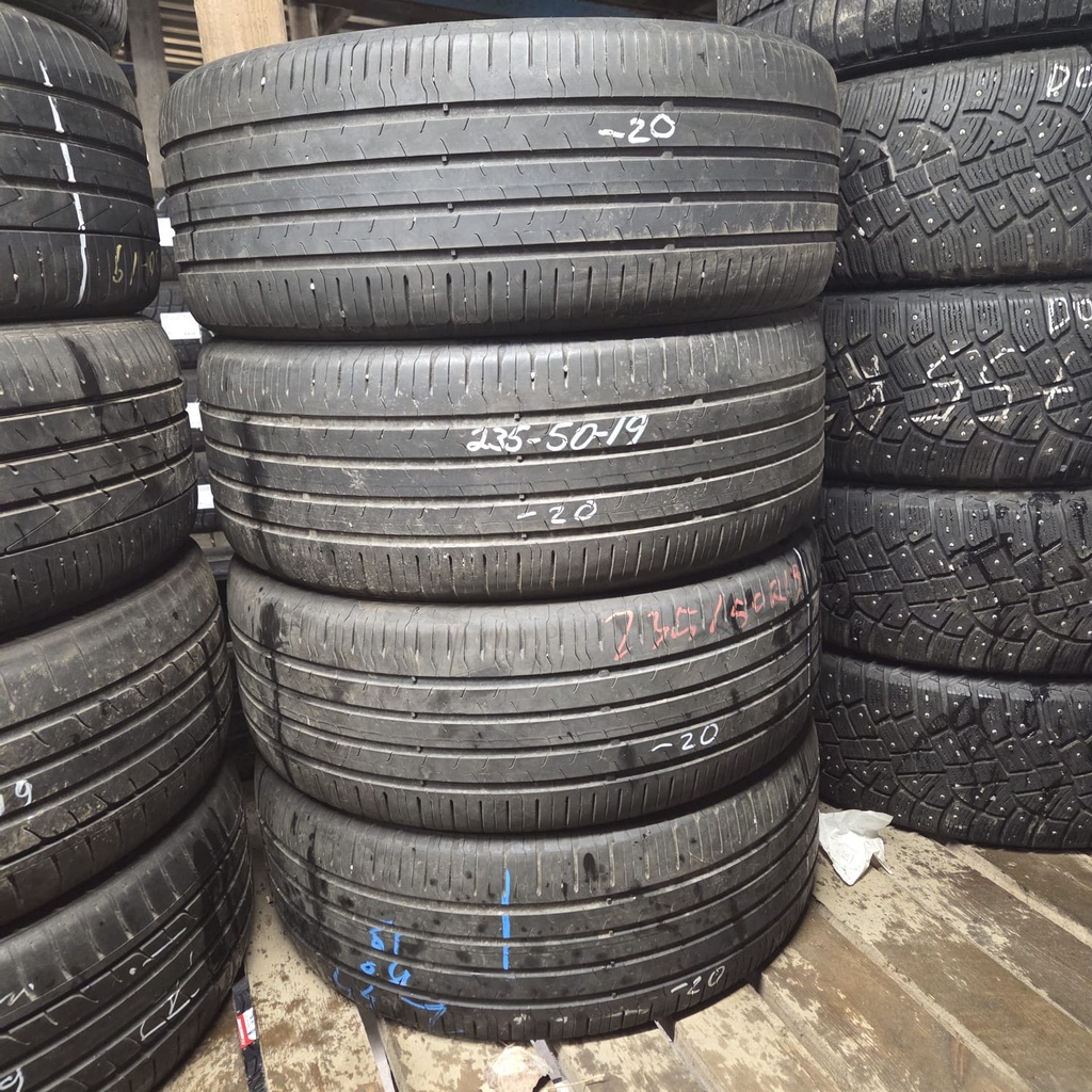 235/50R19 103V XL Continental EcoContact 6 Käytetty kesärengas 4mm DOT-20