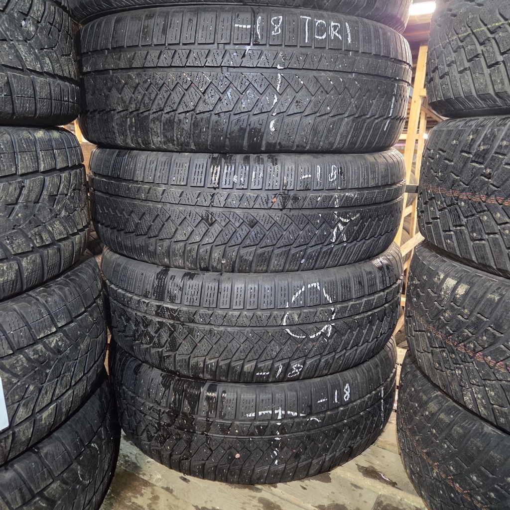 235/55R19 105V XL Continental WinterContact Käytetty kitkarengas 6mm DOT-18