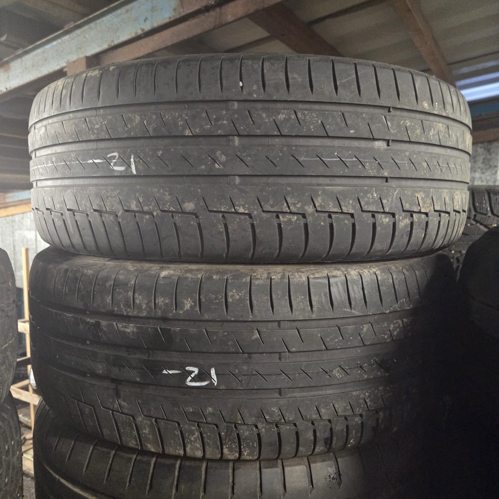 235/55R19 105V XL Continental PremiumContact 6 Käytetty kesärengas 4-5mm DOT-21