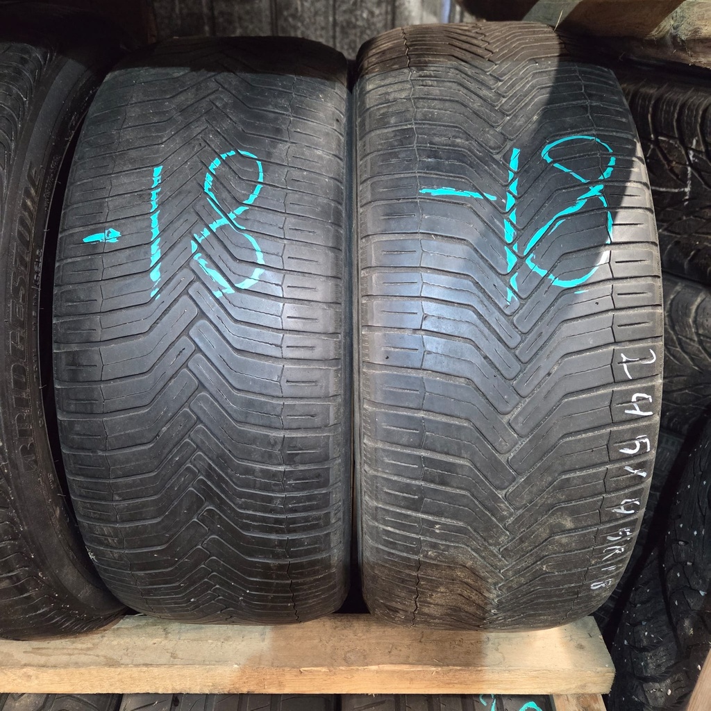 245/45R18 100Y Michelin CrossClimate Käytetty kesärengas 3mm DOT-18