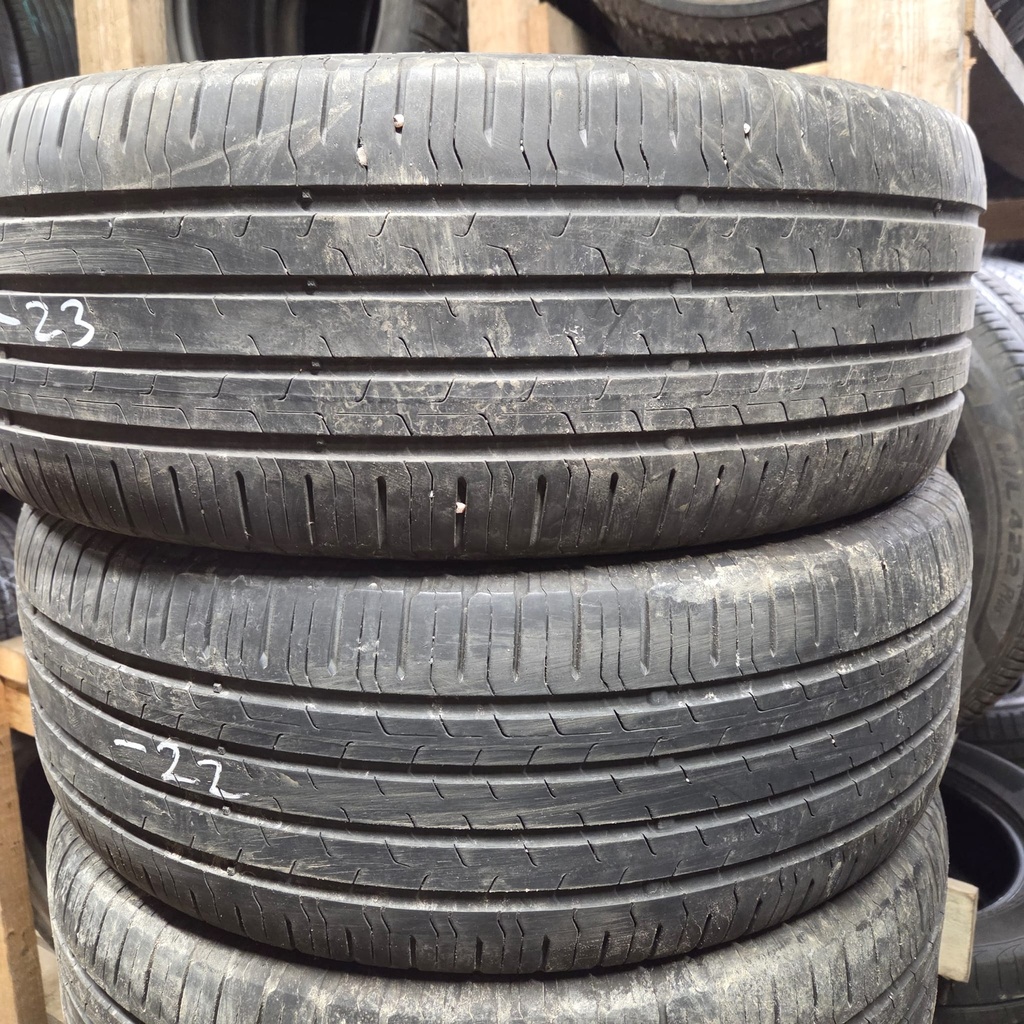 235/55R18 100V Continental EcoContact 6 Käytetty kesärengas 4-5mm DOT-19 -23