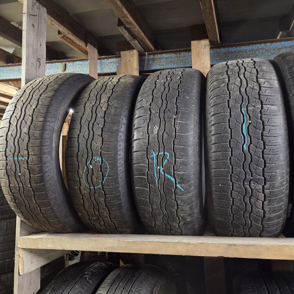 235/55R18 99H Bridgestone Dueler H/T 687 Käytetty kesärengas 5mm DOT-13 ja -16