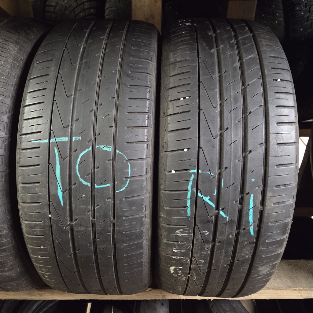 235/55R18 100V Hankook Ventus S1 Evo 2 SUV Käytetty kesärengas 3,5-4,5mm DOT-17 ja -20