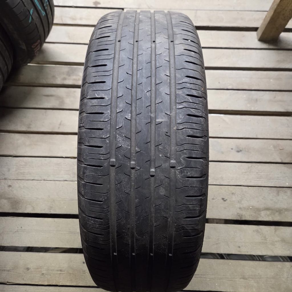 225/60R18 104V XL Continental EcoContact 6 Käytetty kesärengas 4mm DOT-21