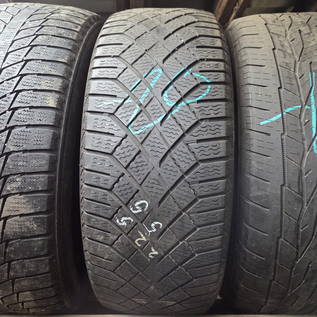 225/55R18 102T XL Continental VikingContact 7 Käytetty kitkarengas 4mm DOT-20