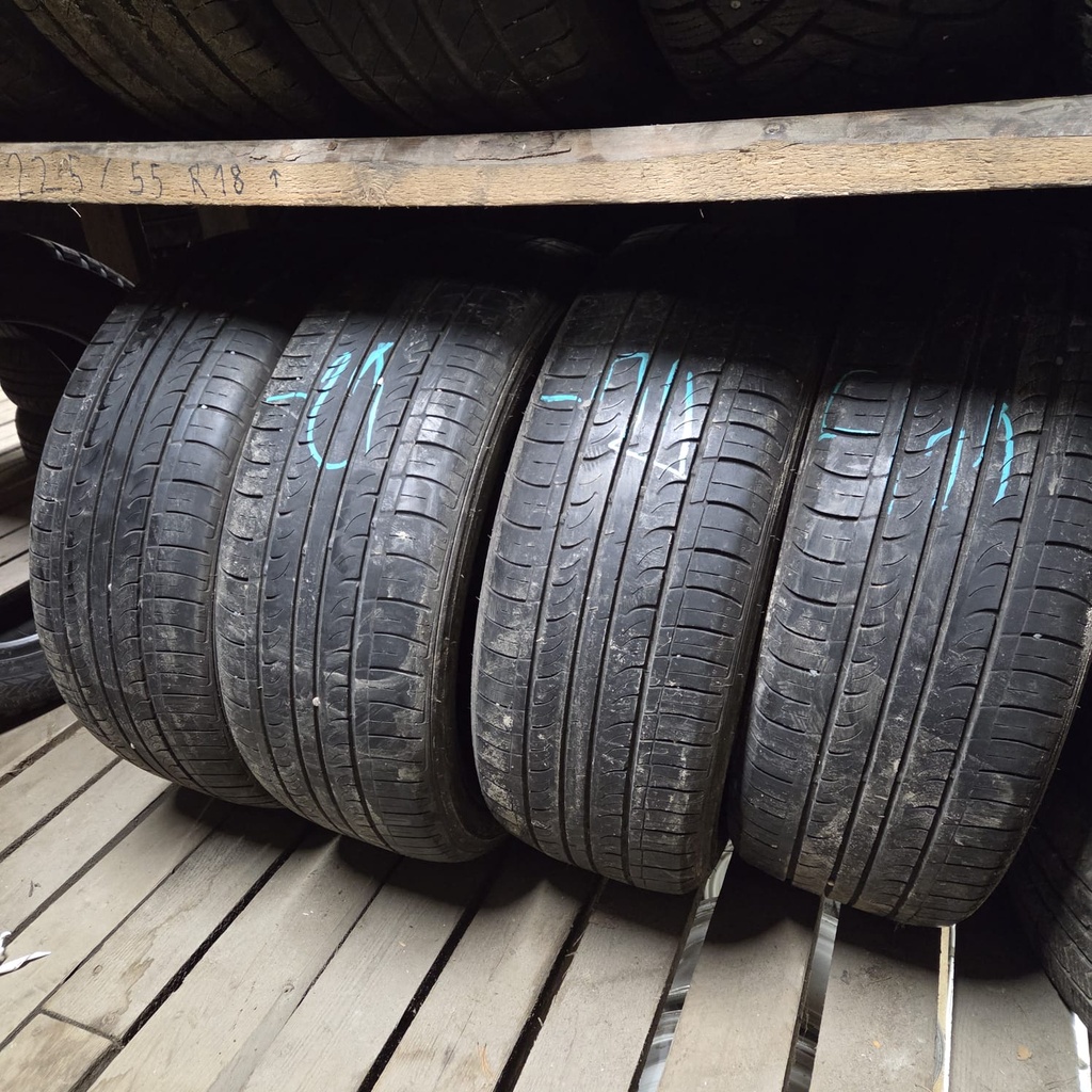 225/55R18 98H Nexen Classe Premiere CP672 Käytetty kesärengas 5-6mm DOT-20