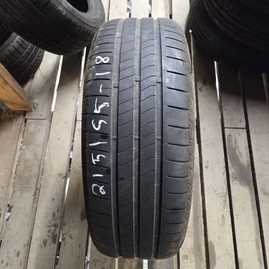 215/55R18 95T Bridgestone Turanza Eco Käytetty kesärengas 4mm DOT-21