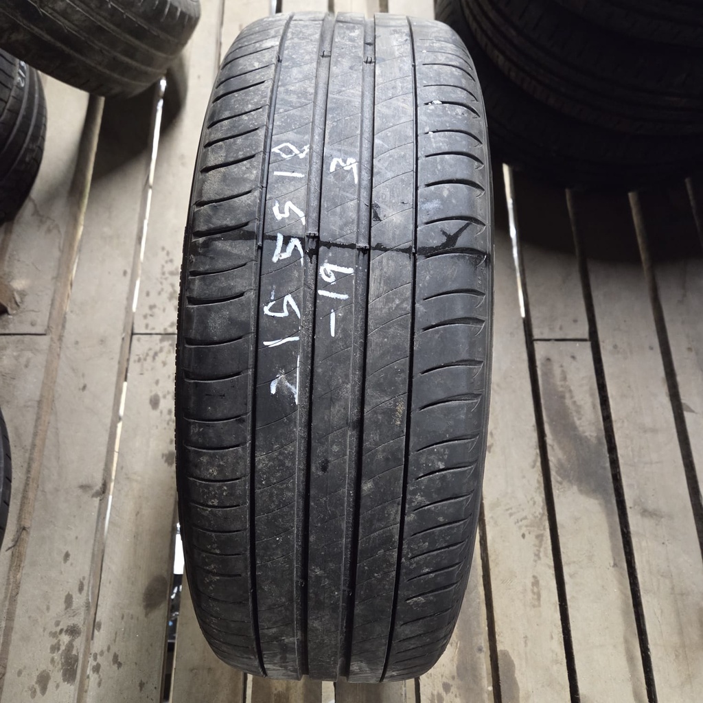 215/55R18 99V Michelin Primacy 3 Käytetty kesärengas 5mm DOT-19