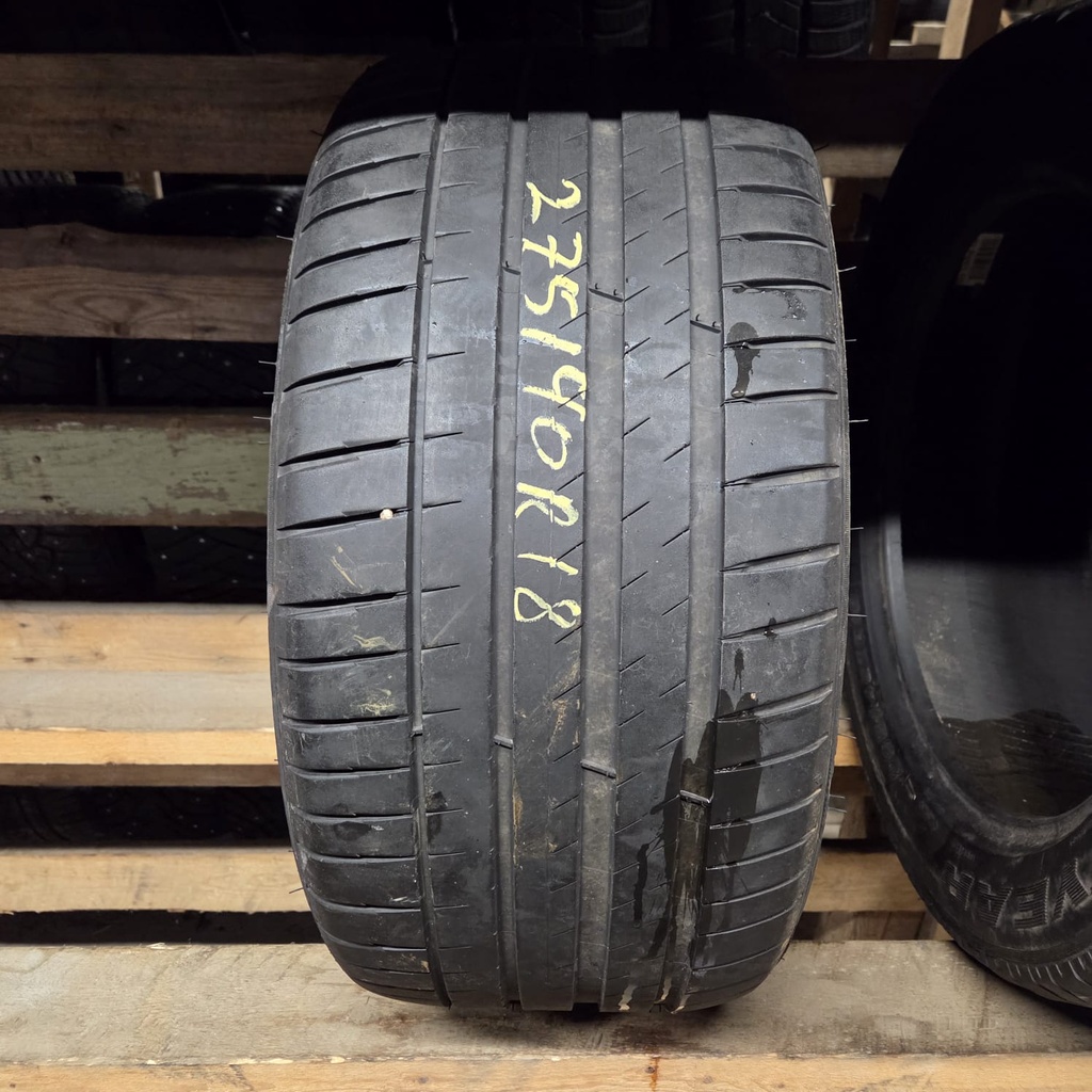 275/40R18 103Y Michelin Pilot Sport 4 SP Käytetty kesärengas 5,5mm DOT-24