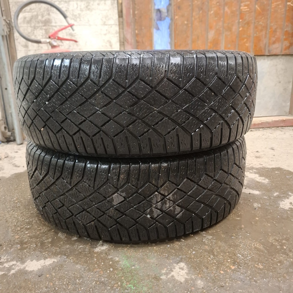 185/60R15 88T XL Continental Vikingcontact 7 Käytetty kitkarengas 5mm DOT-18 ja -21