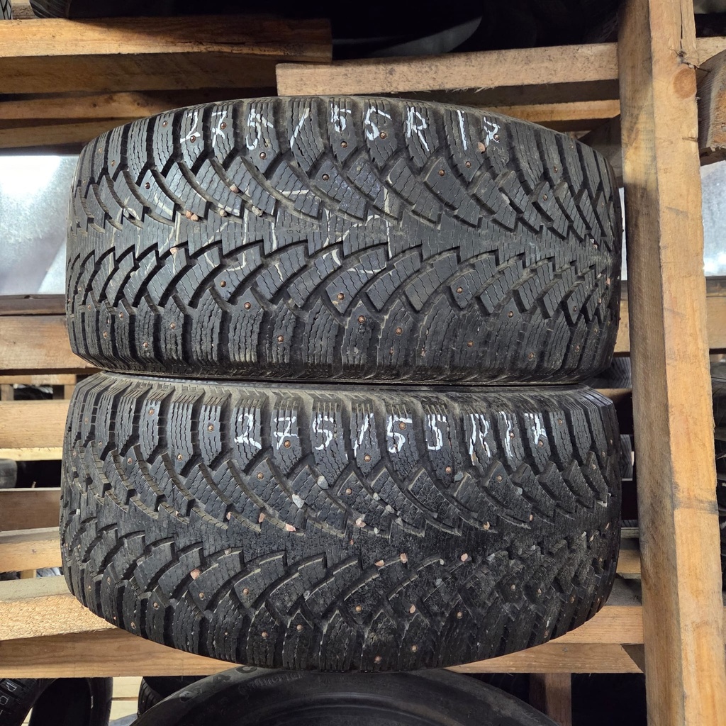 275/55R17 113T XL Nokian Hakkapeliitta Sport Utility Käytetty nastarengas 7,5-8,5mm DOT-05