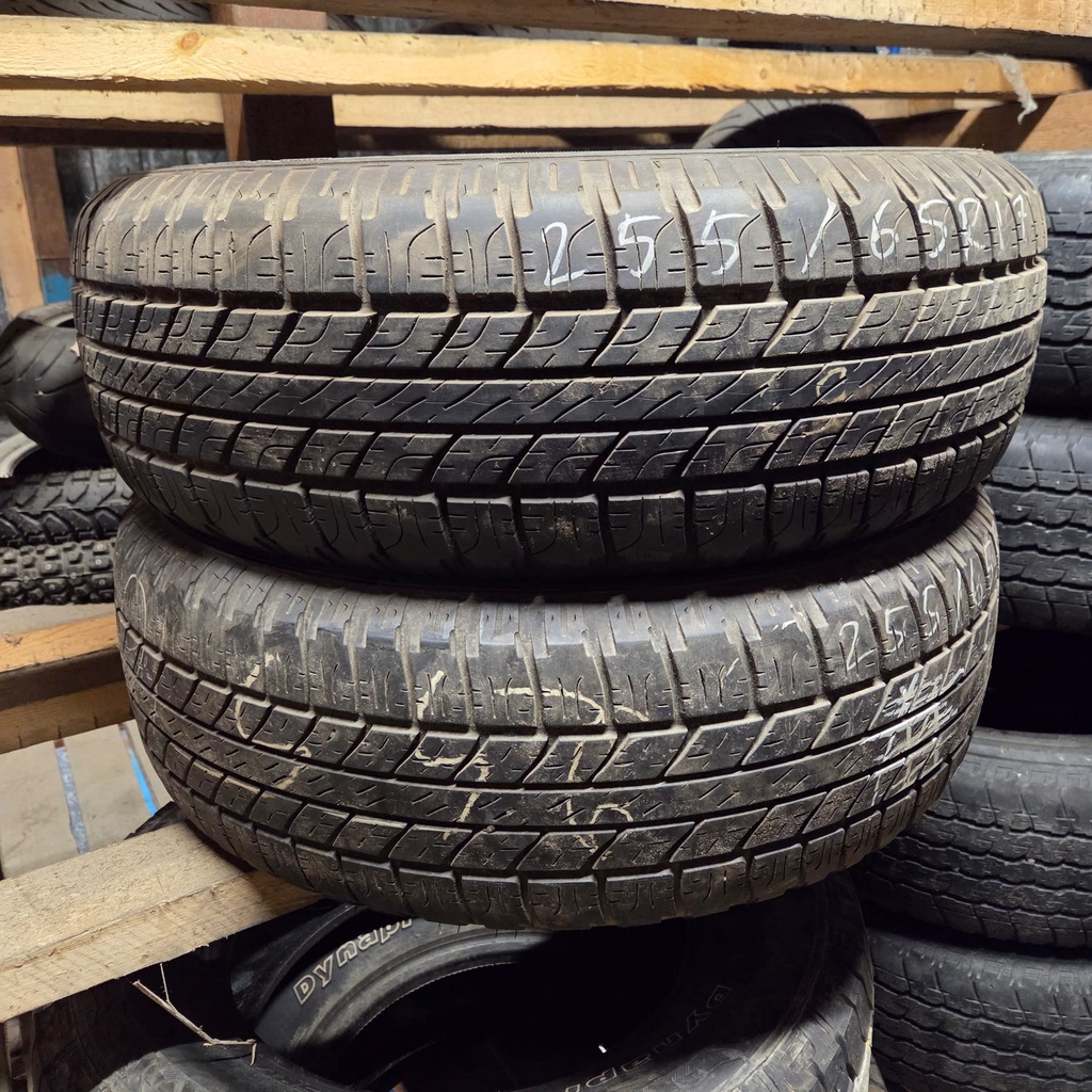 255/65R17 110T Goodyear Wrangler All Weather Käytetty kesärengas  5mm ja 8mm DOT-06