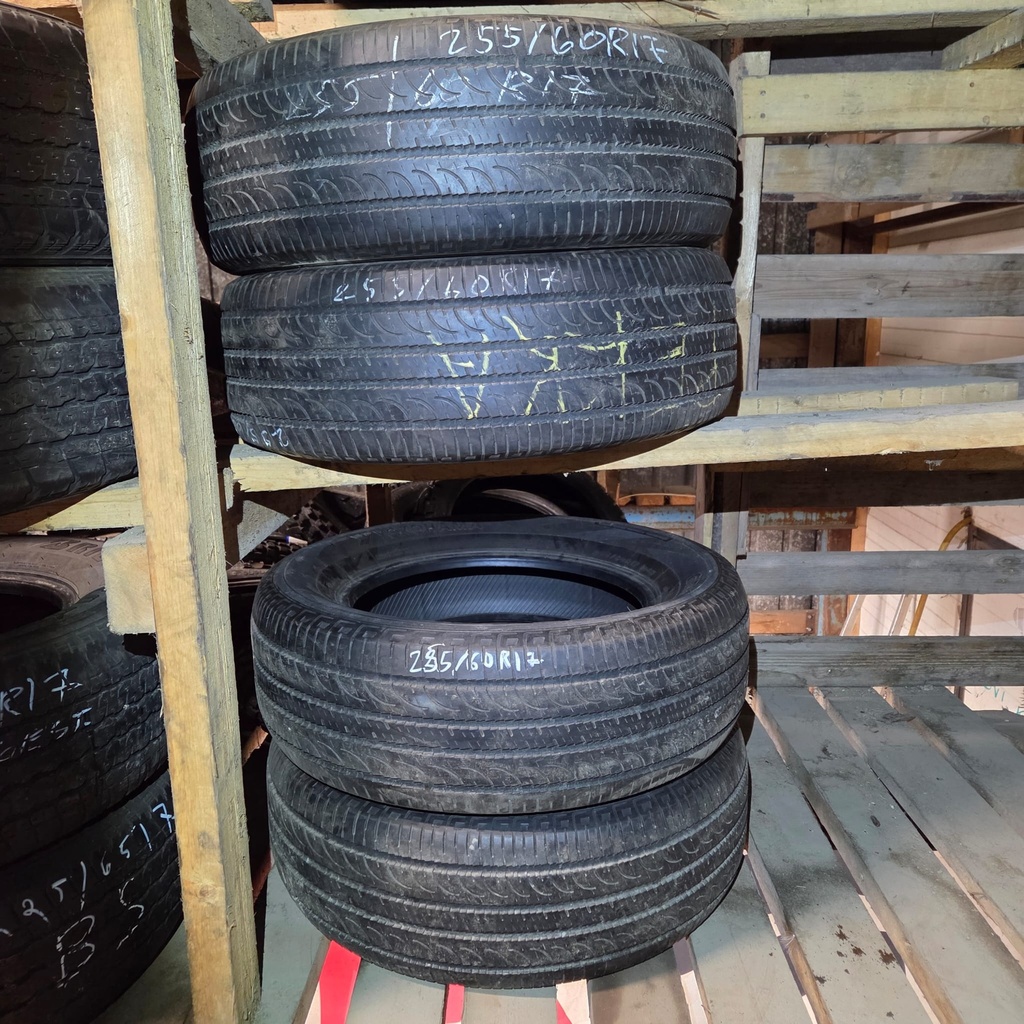 255/60R17 106H Yokohama Geolandar SUV Käytetty kesärengas 5-5,5mm DOT-11