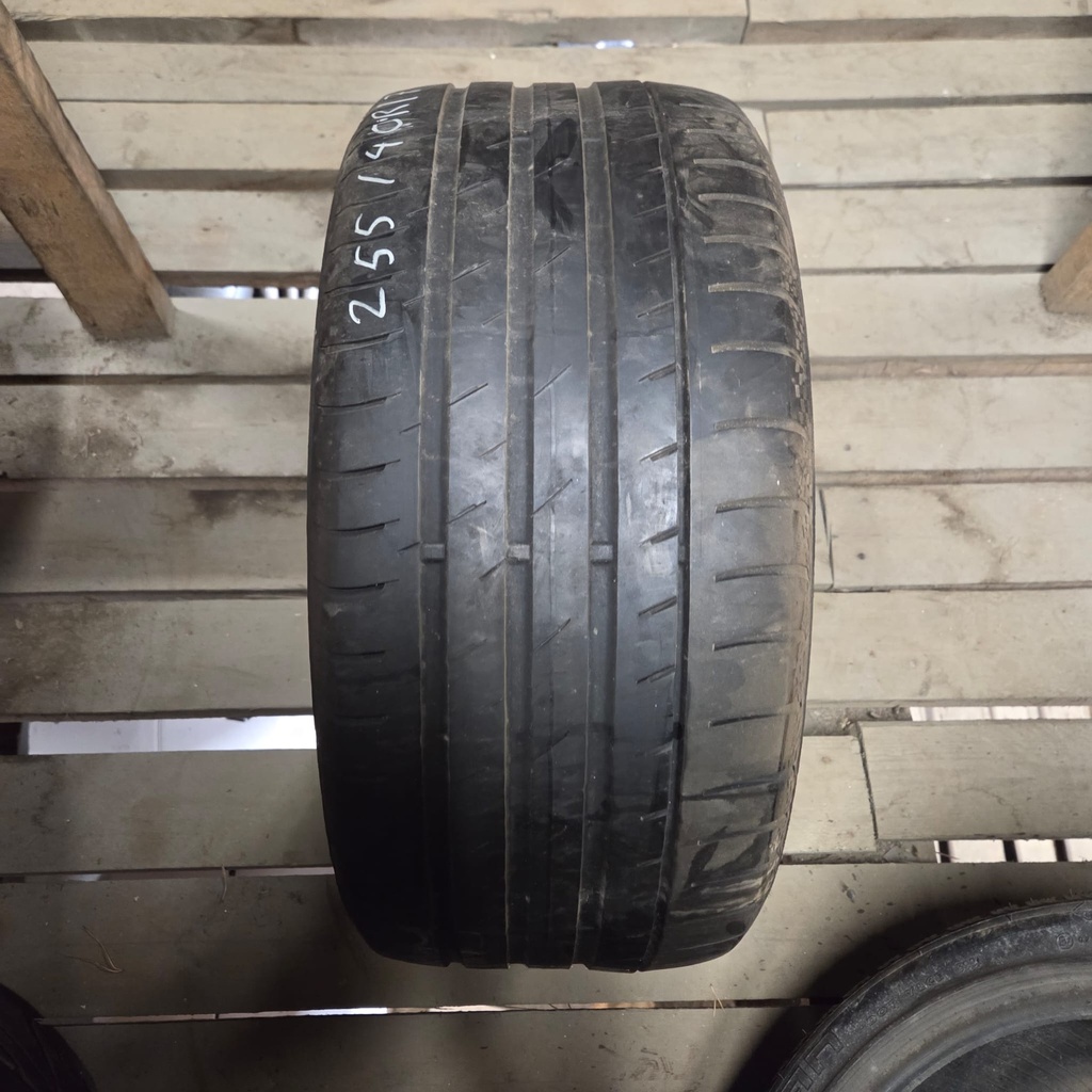 255/40R17 94W Continental SportContact 3 Käytetty kesärengas 4mm DOT-11