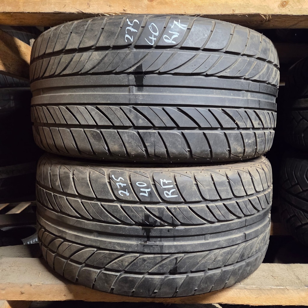 275/40ZR17 98W Falken Ziex ZE512 Käytetty kesärengas 4-5,5mm DOT-04