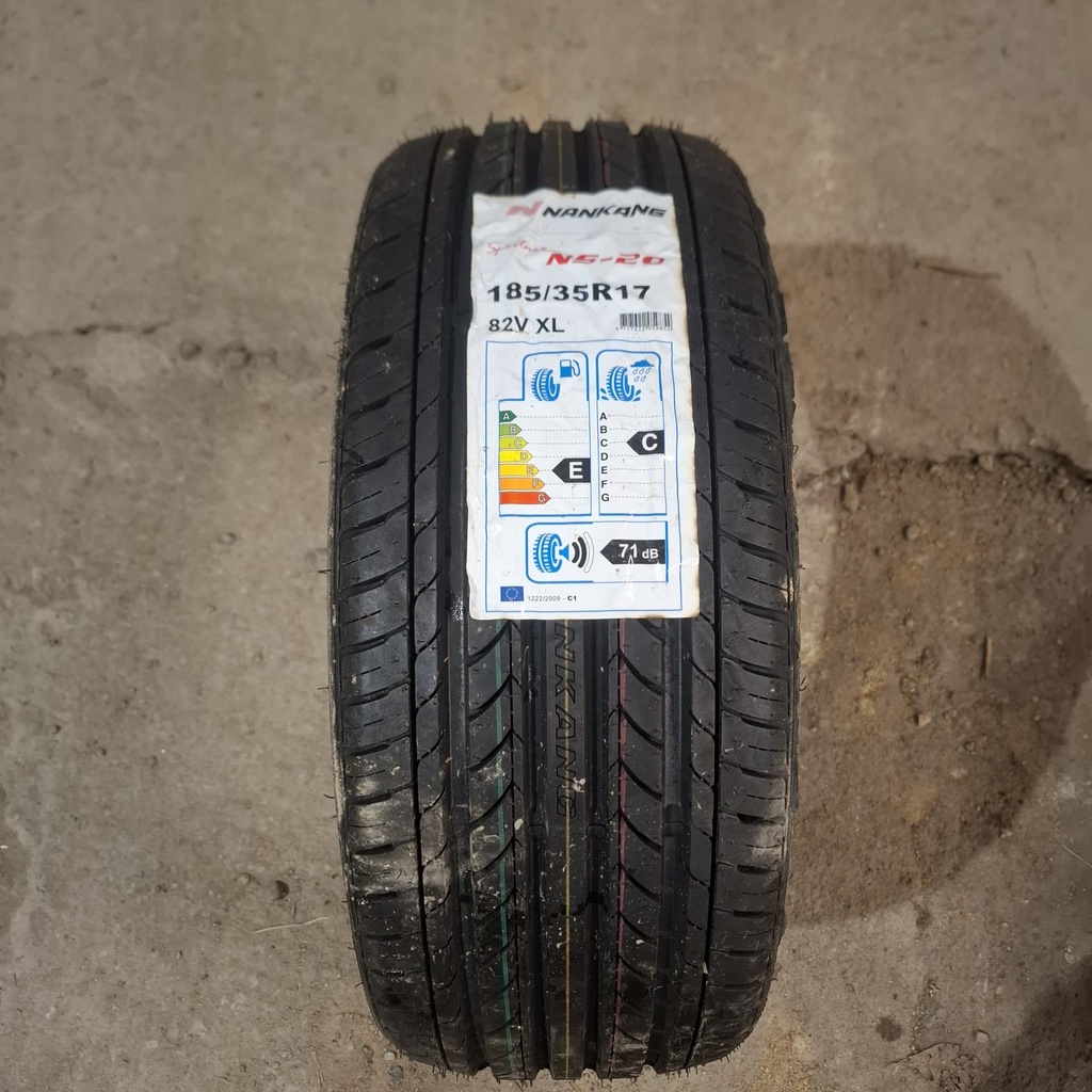 185/35R17 82V XL Nankang Noble Sport NS-20 Ajamaton kesärengas DOT-19