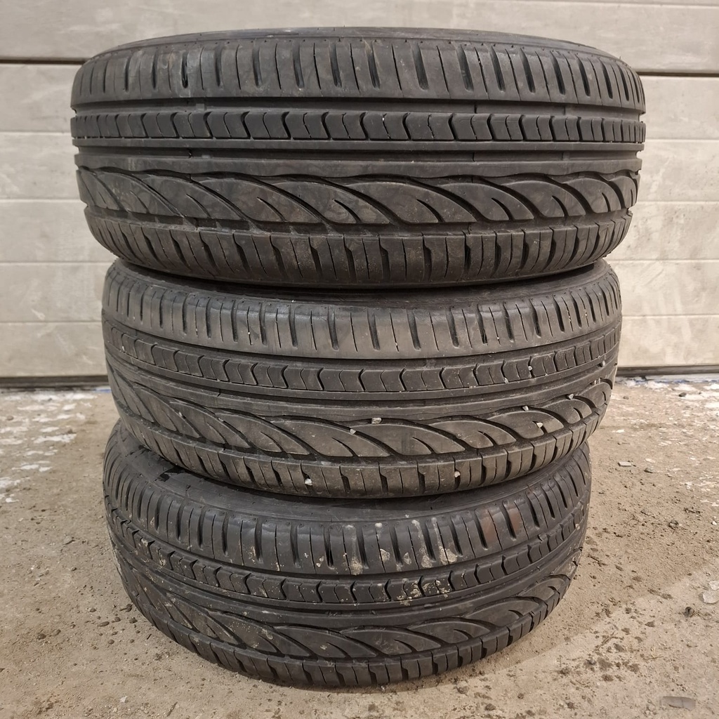 195/65R15 95V Radar Rpx-800 Käytetty kesärengas 5-6mm 2kpl DOT-23 ja 1kpl DOT-21