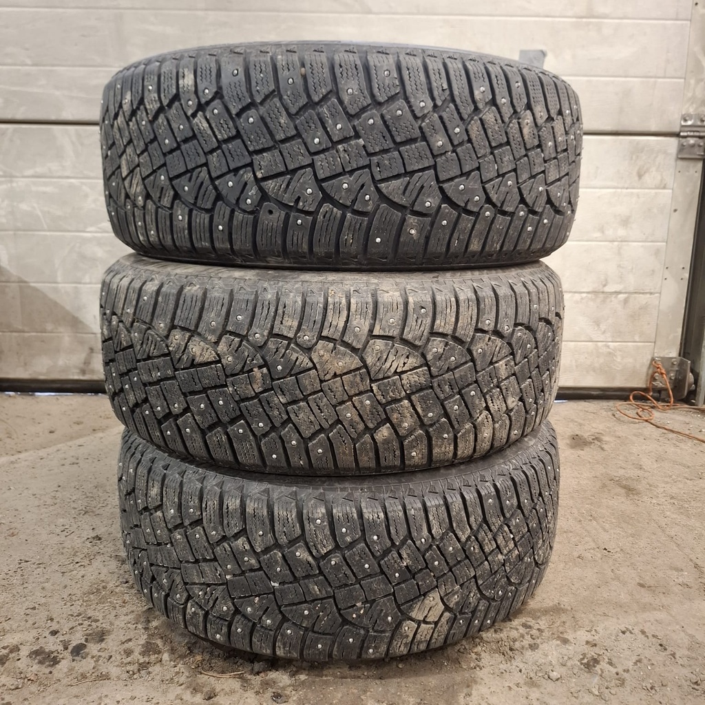 205/55R16 94T XL Continental IceContact 2 Käytetty nastarengas 6-7mm DOT-18