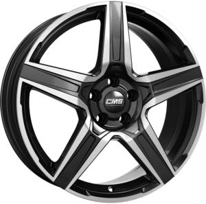 CMS C34 DIAMOND BLACK GLOSS 7x17 5/112 ET51 CB66.5