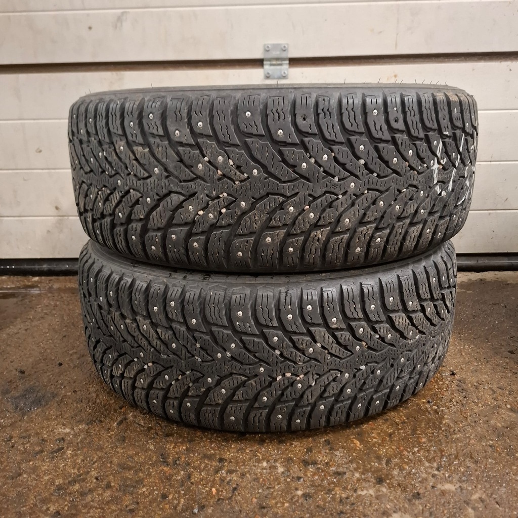 225/55R17 101T XL Nokian Tyres Hakkapeliitta 9  Käytetty nastarengas 6-6,5mm DOT-17