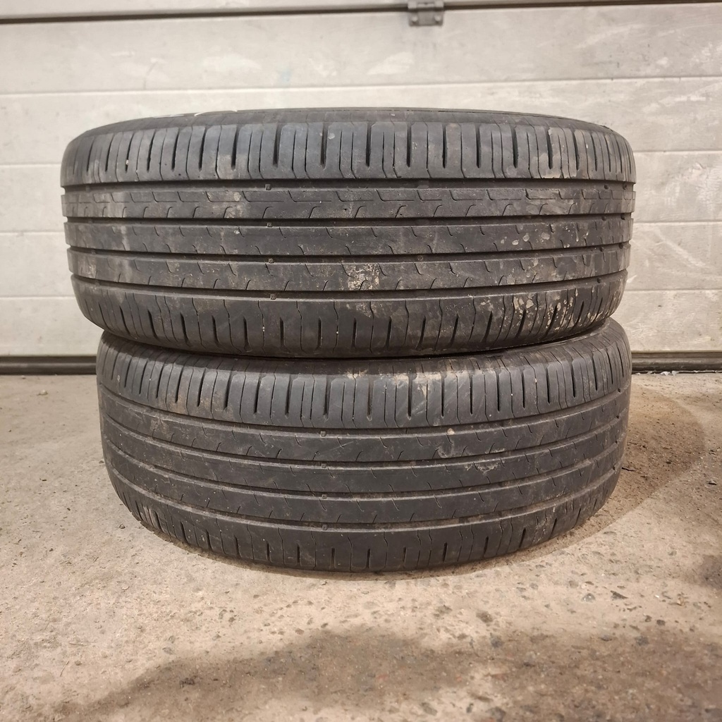 205/55R17 91V Continental EcoContact 6 Käytetty kesärengas 4mm DOT-20
