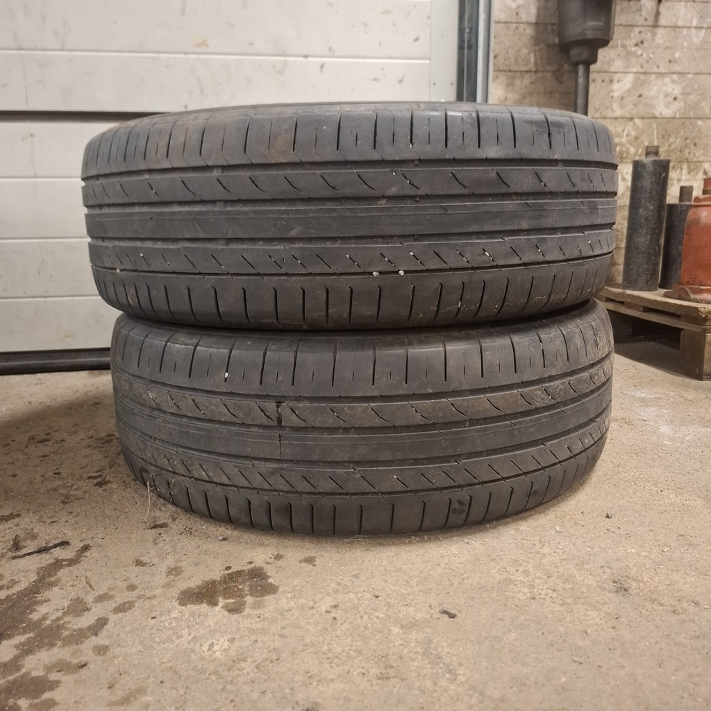 225/60R18 100H Continental SportContact 5 SUV Käytetty kesärengas 4mm DOT-19