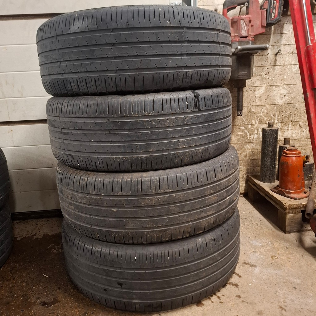 235/55R18 100V Continental EcoContact 6 Käytetty kesärengas 4mm DOT-20 ja -23