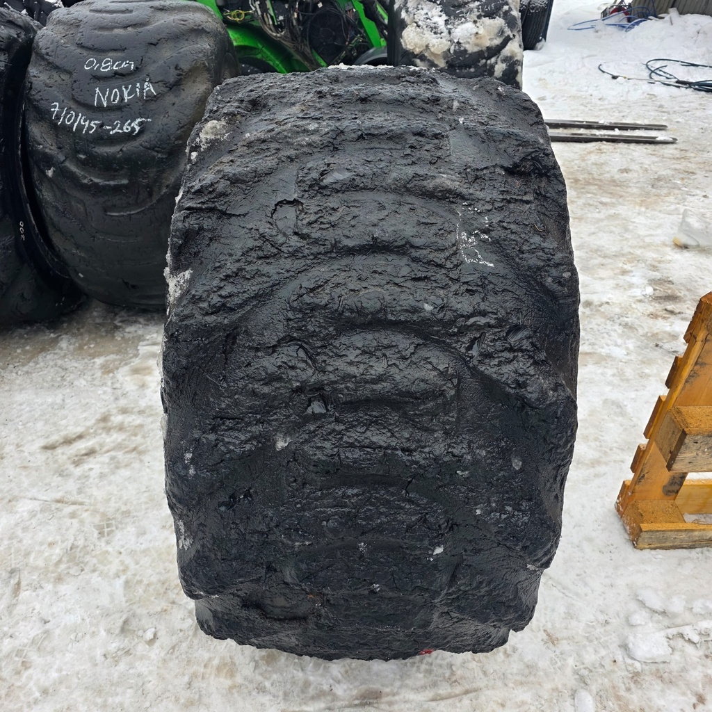 710/45-26.5 20pr Nokian nordman forest f Käytetty  Metsäkonerengas DOT-20 (Korjattu, Rujon näköinen)