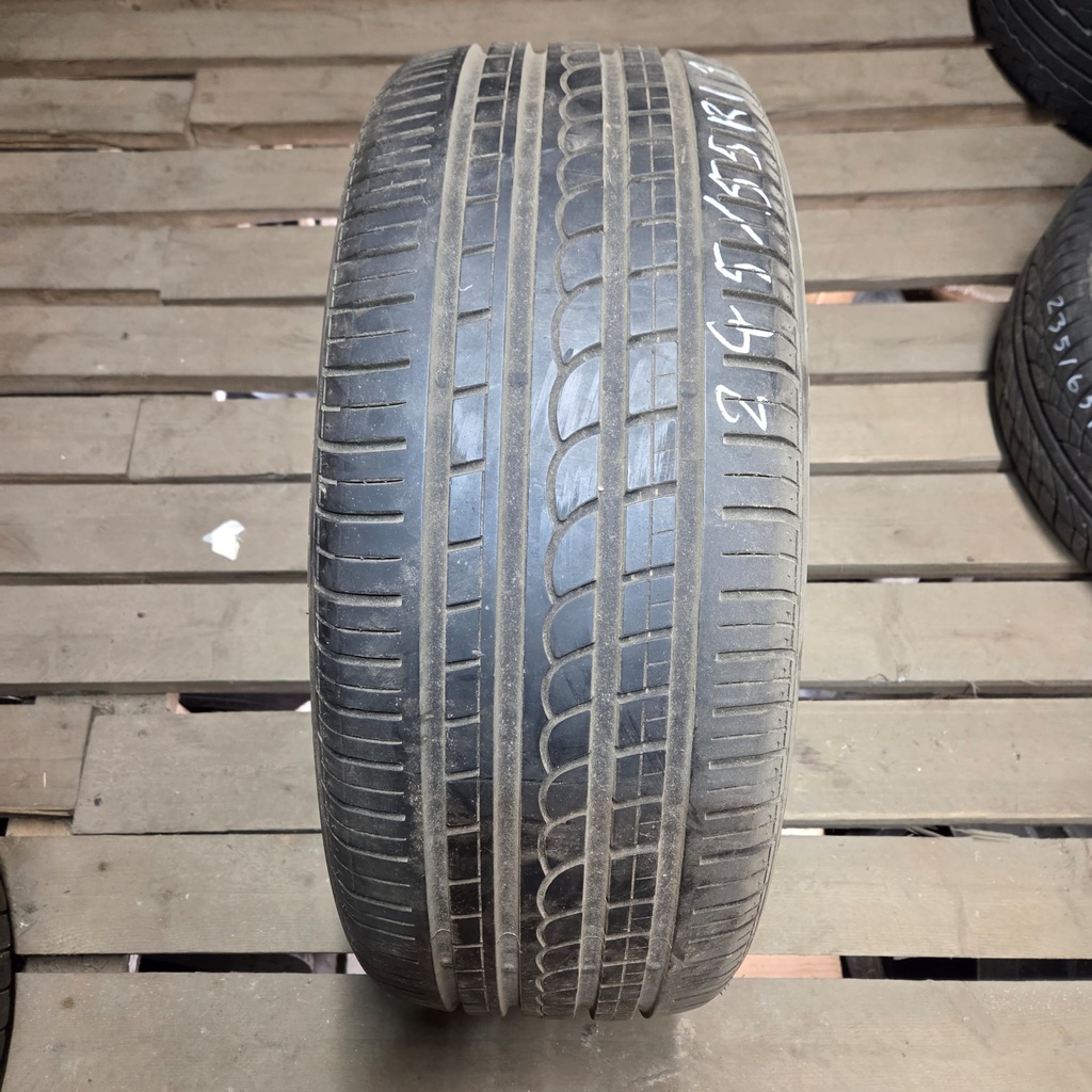 245/55R17 102W Pirelli Pzero Rosso Käytetty kesärengas 7,5mm DOT-02