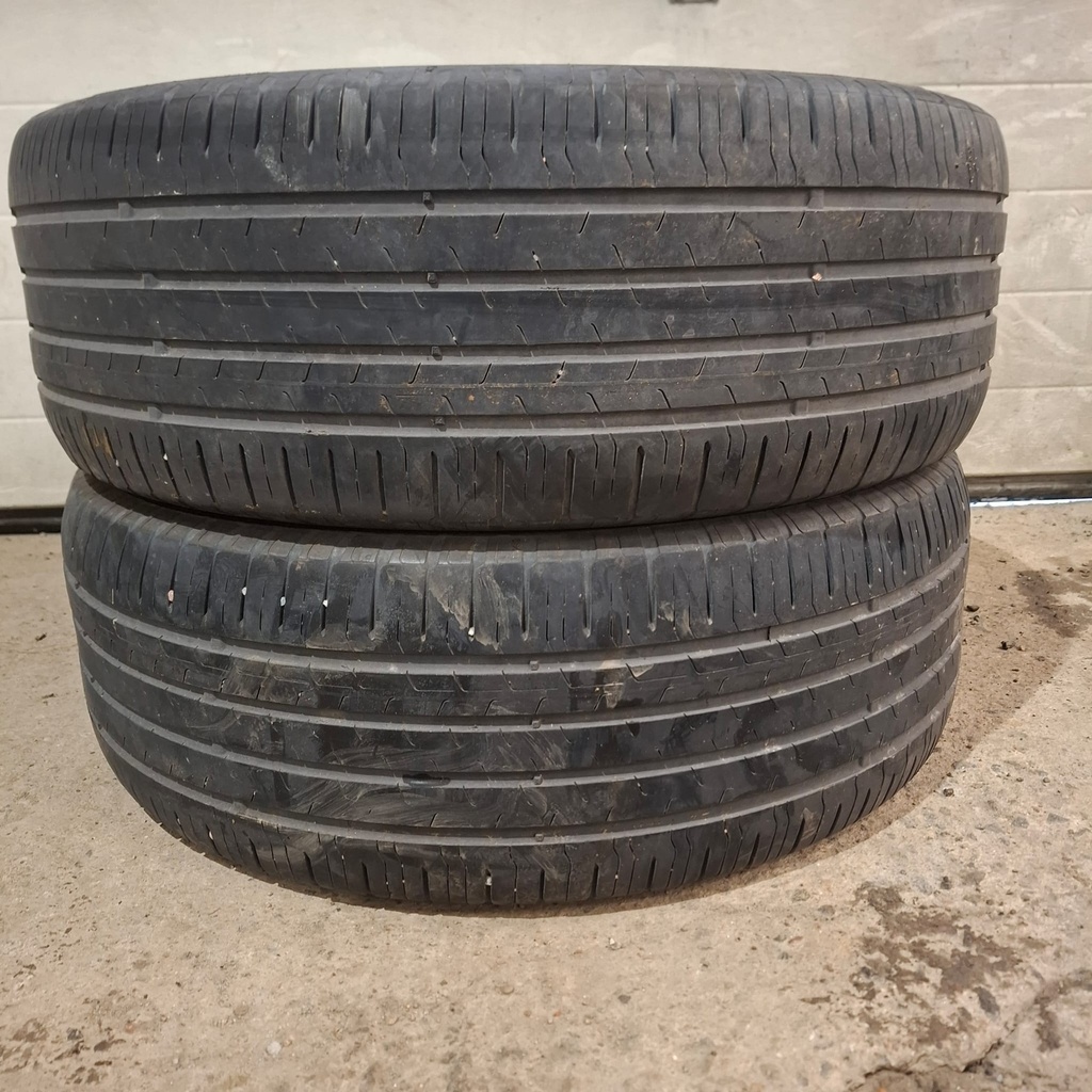 235/55R18 100V Continental EcoContact 6 Käytetty kesärengas 3-4mm DOT-20