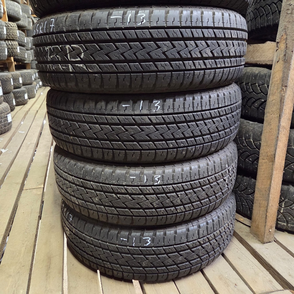 225/65R17 102S Bridgeatone Dueler H/L Käytetty kesärengas 7mm DOT-13