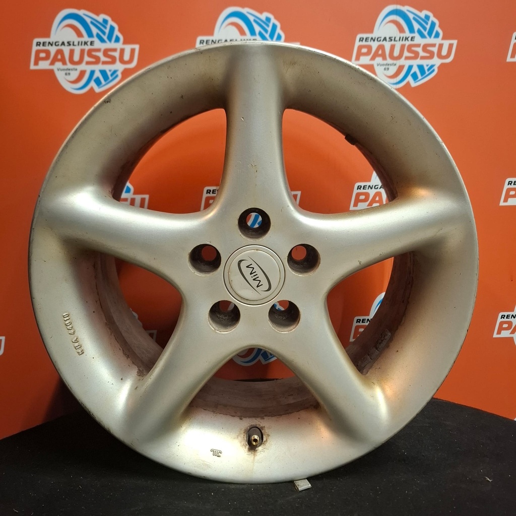 Käytetty vannesarja 5x100 ET 35 KR 57,1 7x15"