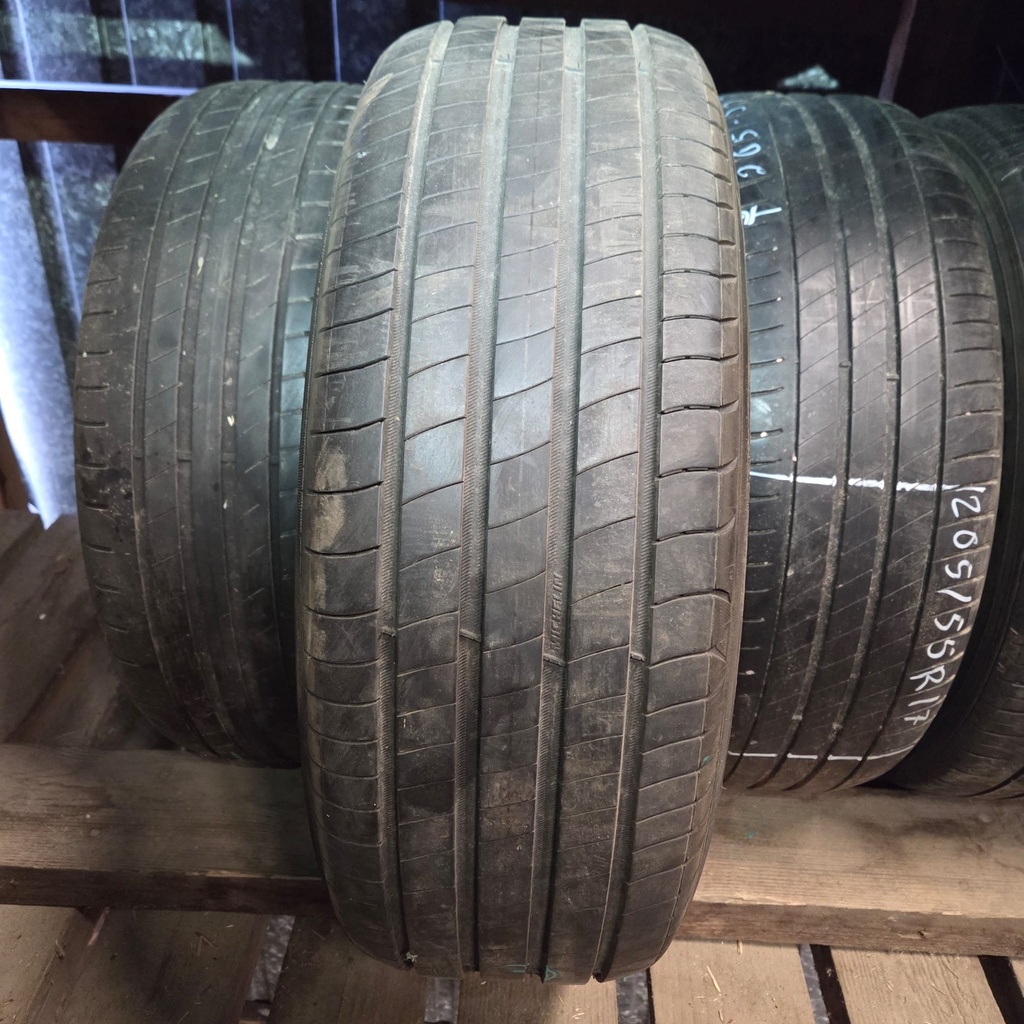 205/55R17 91W Michelin Primacy 4 Käytetty kesärengas 5mm DOT-20