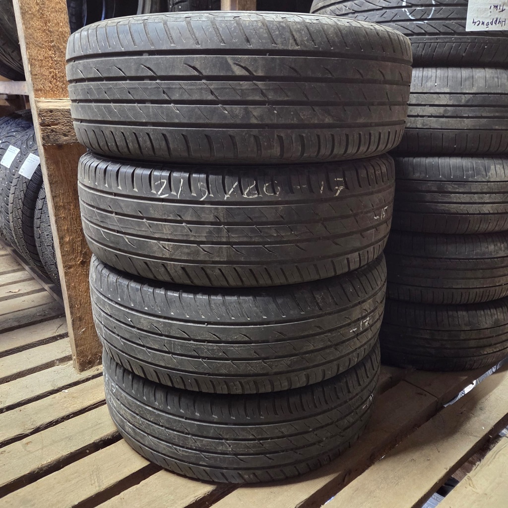 215/60R17 96H Point S SummerStar SUV Käytetty kesärengas 3,5-4mm DOT-15 ja -17