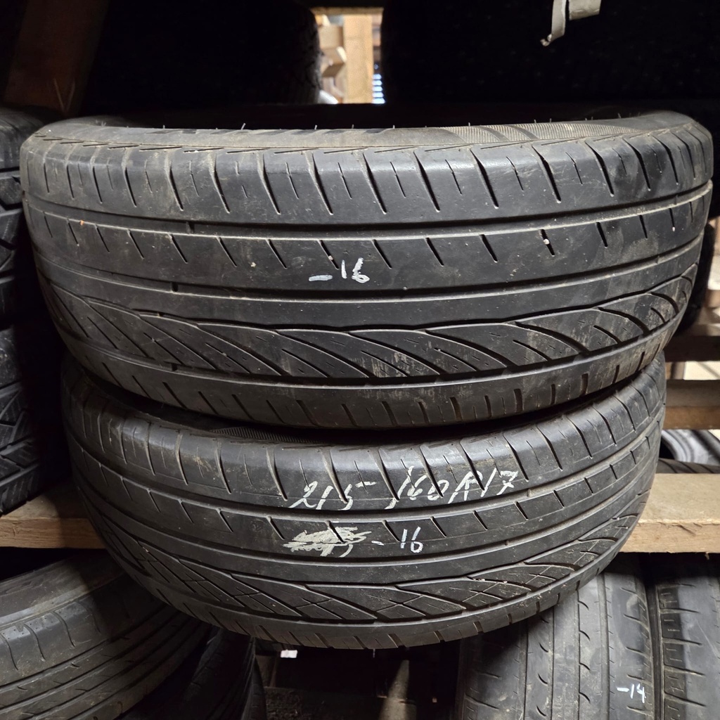 215/60R17 96H Hifly Vigorous HP801 Käytetty kesärengas 3-4mm DOT-16