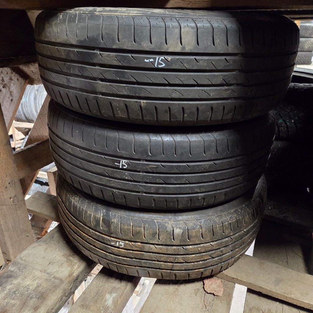 215/60R17 96H Nexen Nblue HD Plus Käytetty kesärengas 4-5mm DOT-15