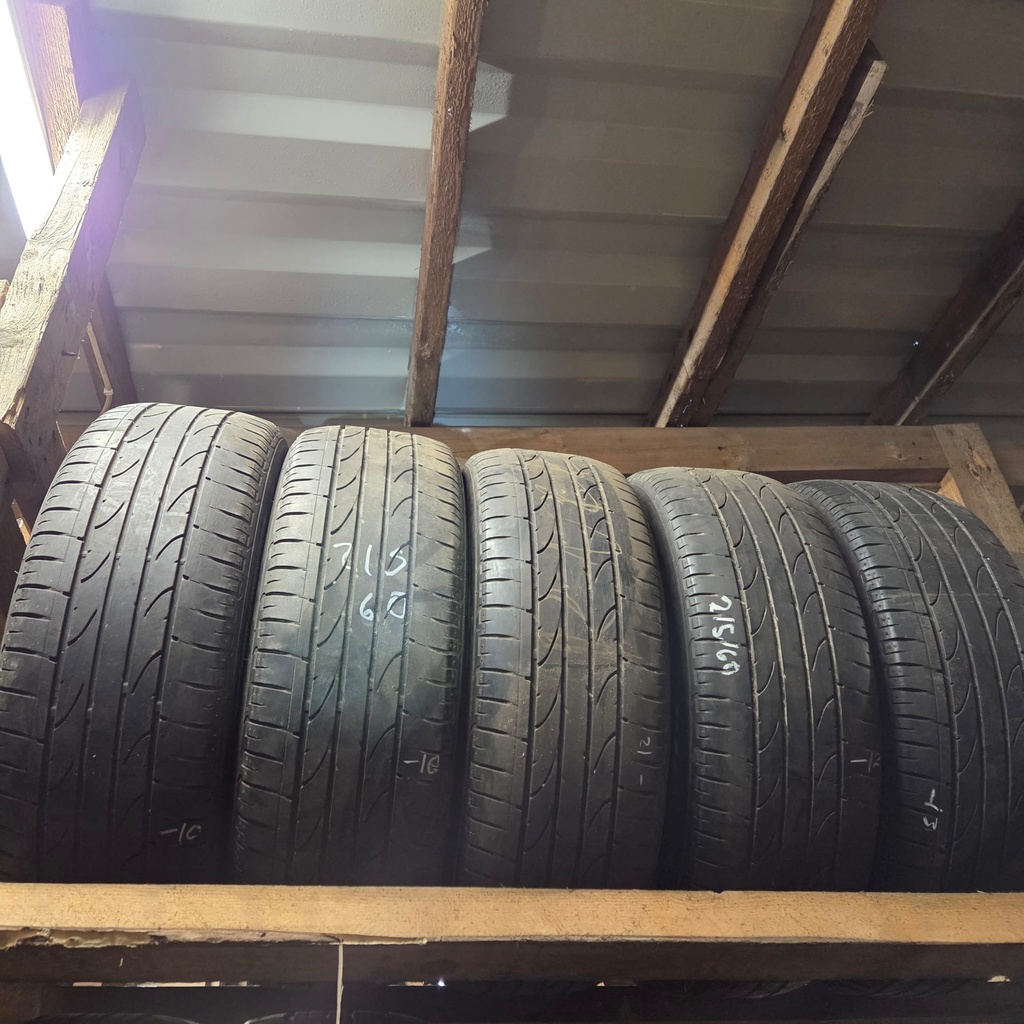 215/60R17 96H Bridgestone Dueler H/P Sport Käytetty kesärengas 3-4mm DOT-10 -13