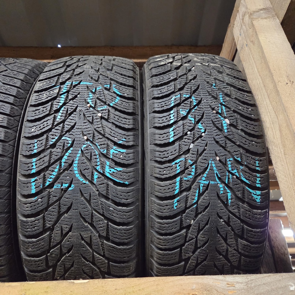 215/55R17 98R Nokian Hakkapeliitta R3 Käytetty kitkarengas 7mm DOT-19