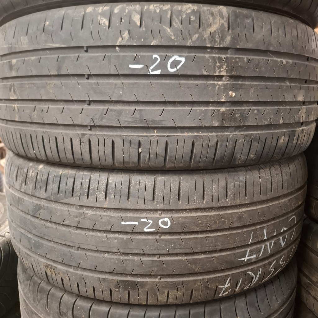 225/55R17 97Y Continental EcoContact 6 Käytetty kesärengas 3mm DOT-20